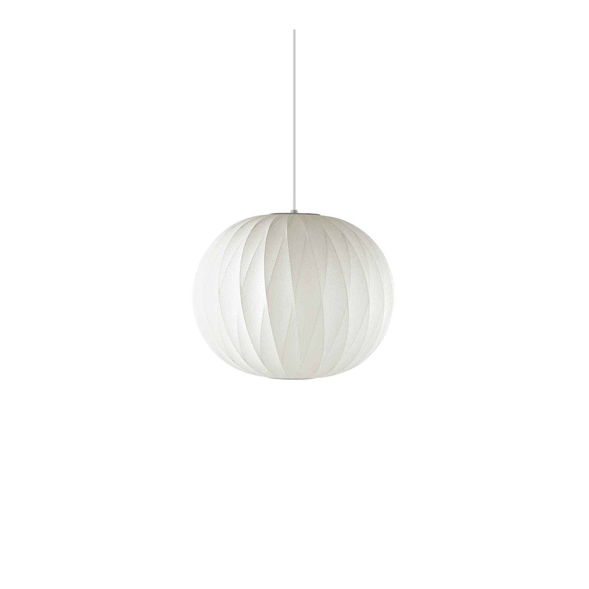 HAY - Nelson Ball CrissCross Bubble - Small - Pendellampor - George Nelson - Vit