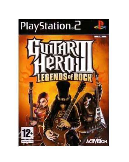 Guitar Hero III - Legends of Rock - PS2