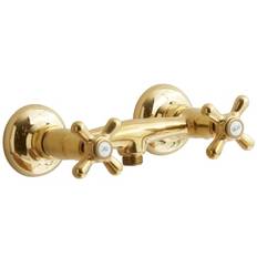 Lavabo Retro to-grebs brusearmatur messing