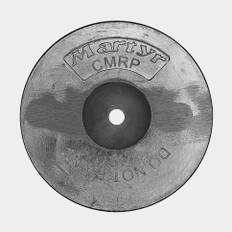 Magnesiumanod Martyr, Ø10 mm / Ø125 mm, för trimplan / roder