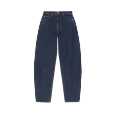 Ganni Rigid Denim Stary - DARK BLUE STONE / 28W/34