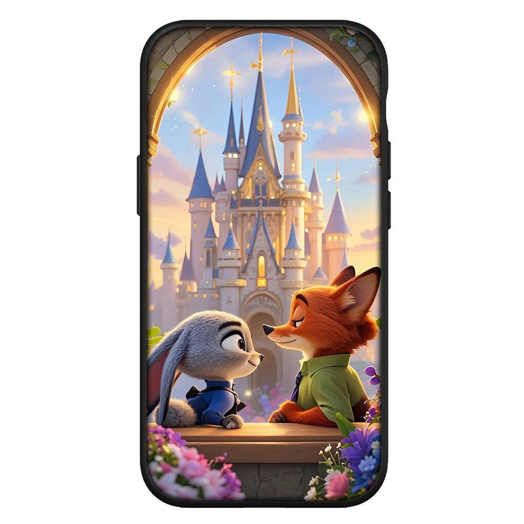 for Motorola Moto Edge 70 60 50 G54 G86 Samsung Galaxy S25 iPhone 17 16 15 Xiaomi Redmi Note 14 Pro Max Phone Case Judy Zootopias 2 Nick Garys Anime for Redmi Note 14 4G ecru