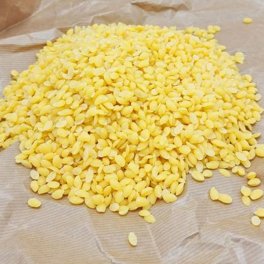 Bivax 100% Naturlig - Gul - 0,25 Kg