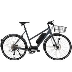 Stålhästen E-Hybrid Dam 8-vxl Steps 418Wh 48 cm Grå Elcykel - Hybrid Elcykel