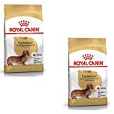 Royal Canin Tax vuxen | dubbelpack | 2 x 500 g | torrfoder för vuxna och äldre tax | För att stödja ben och leder | för muskelavslappning