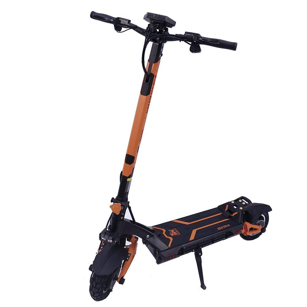 KuKirin G3 Pro City Vuxen E-Scooter 1200W*2 Motor 52V 23.2Ah Batteri 10 Tums Däck E-Scooter Tyst Däck Vikbar Elscooter