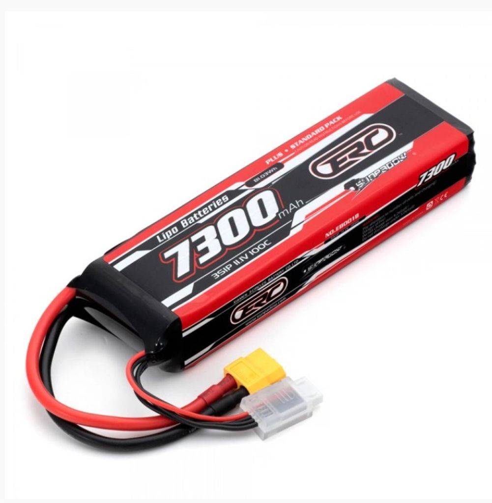 Li-Po Batteri 3S 11,1V 7300mAh 100C XT60-Kontakt