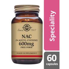 Solgar NAC, 600mg, 60 Capsules