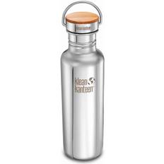 Klean Kanteen Reflect Narrow 532 ml w/Bamboo Loop Cap (Grå (MIRRORED STAINLESS))