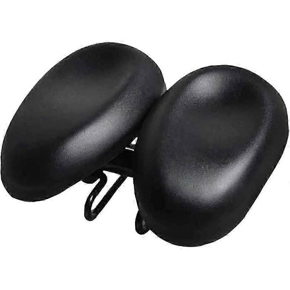 Noseless Bicycle Comfortable Bicycle for Men Women Ergonomic Soft Double Pad Saddle Cushion