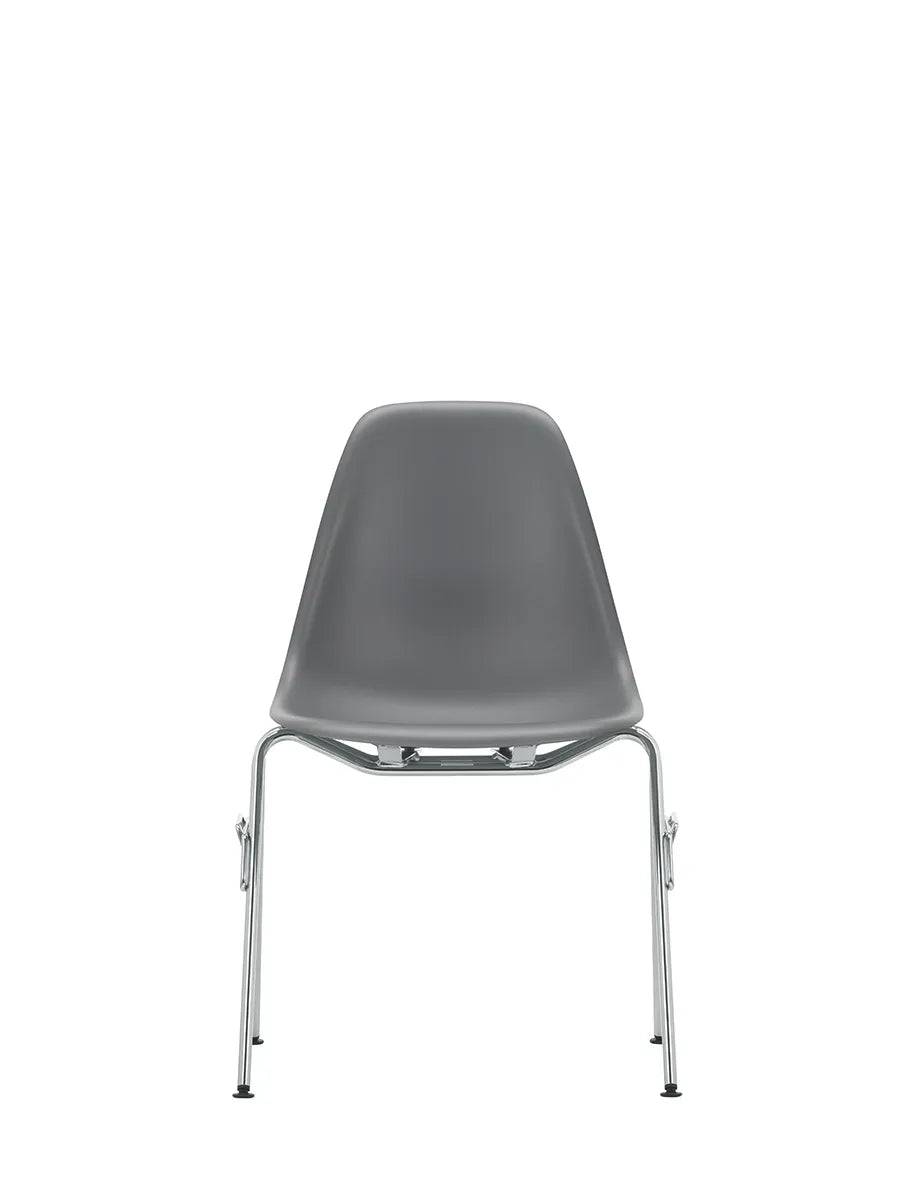 Eames Plastic Side Chair DSS-N, stabelbar fra Vitra Granite grey - Jacobsen Plus