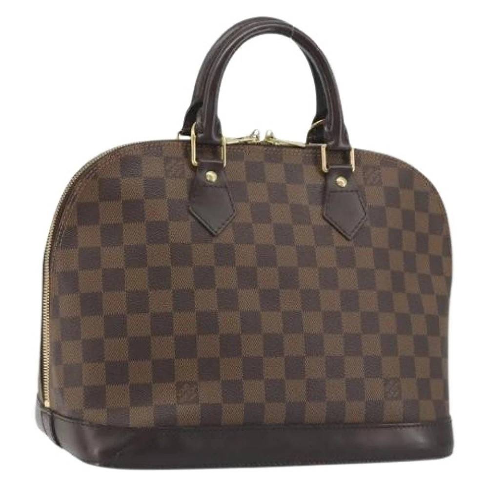Louis Vuitton Vintage Pre-owned Hand Bag - Vintage - Dame - Brun - ONE SIZE - Læder