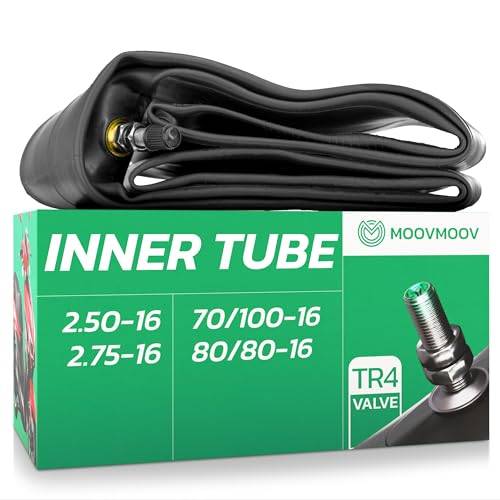 MoovMoov Innerslang för däck 70/100-16, 80/80-16, 2.50-16 och 2.75-16 - För scooter, moped och lätt motorcykel - 16 tum