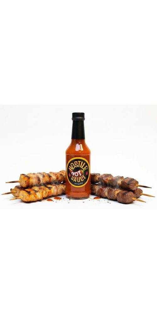 Hostile Hot Sauce, Sriracha.