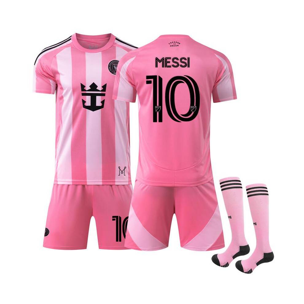 (24) 2526 No. 10 Messi Miami Home Jersey