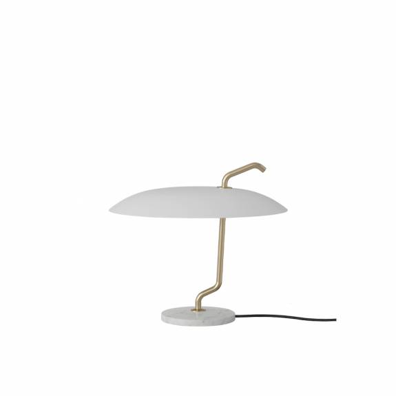 Model 537 Bordslampa Brass/White