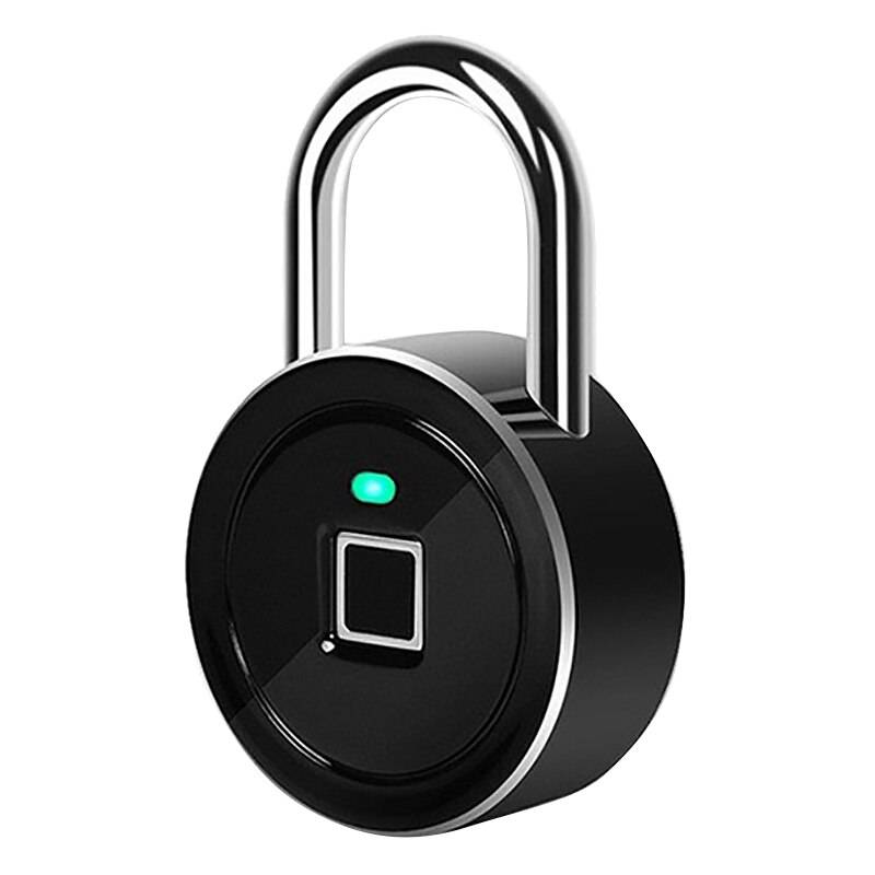 Smart Hänglås med Fingeravtryck