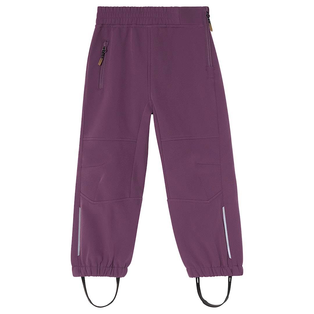 Kuling Landala Softshell Byxor Grape Purple Grape Purple-122 cm Lila 122 cm Pojkar, Flickor