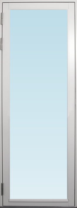 Svenska Fönster SF altandörr utåtgående 880x2380mm höger helglasad, insida trä utsida trä, 3-glas, härdat in och utsida (9x24)