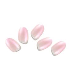 Gel Nail Sticker - Mirror Milk Pink