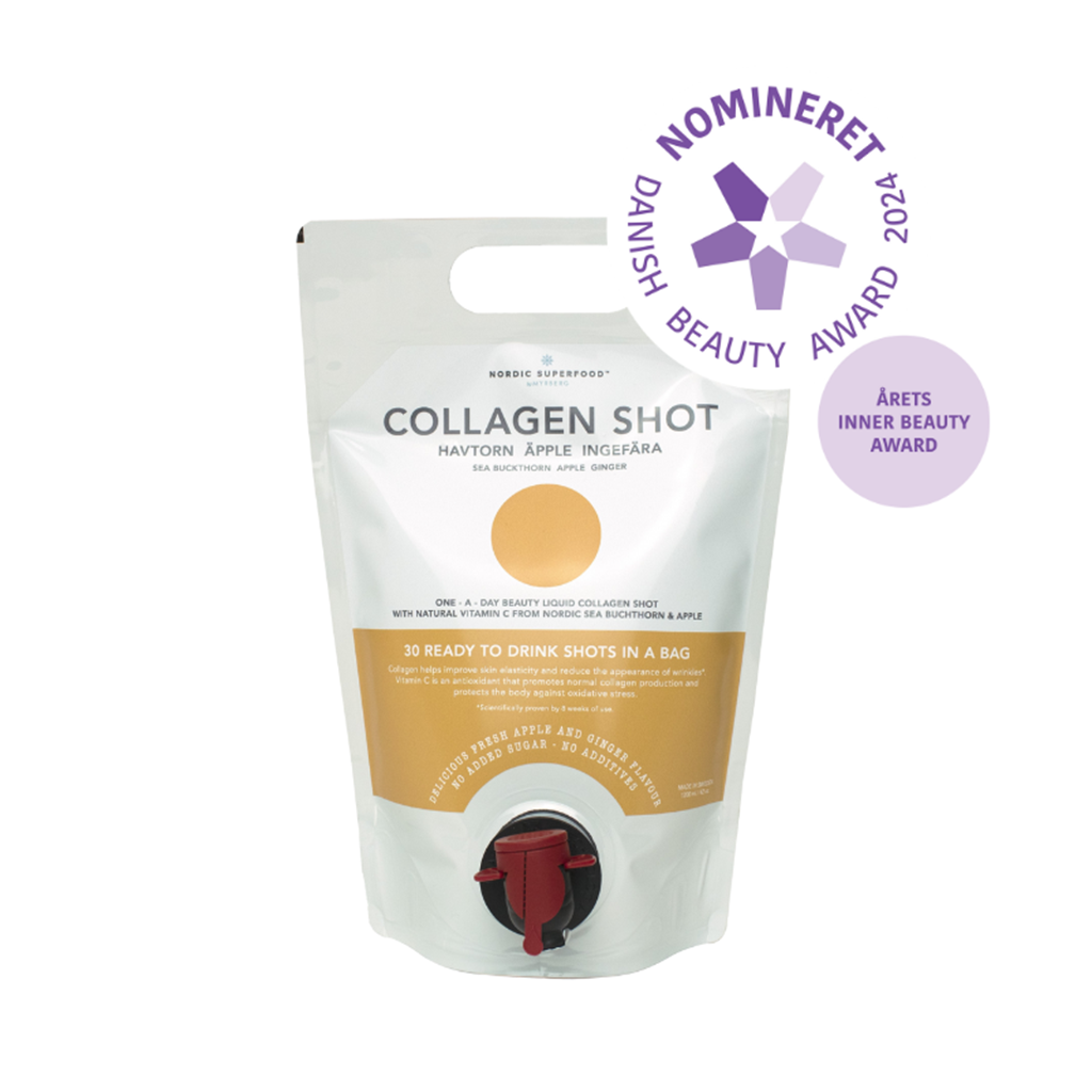 Nordic Superfood Collagen Premium+ Shot Liquid Bag w. Tap 1200ML.