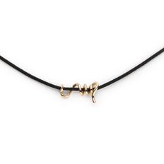 Spiral Abstract Design 14K Recycled Gold Necklace | Akind 14K Gold
