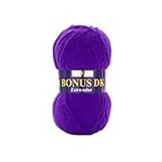 Hayfield Bonus DK dubbelstickning – 100 g ljuslila (828) av Sirdar