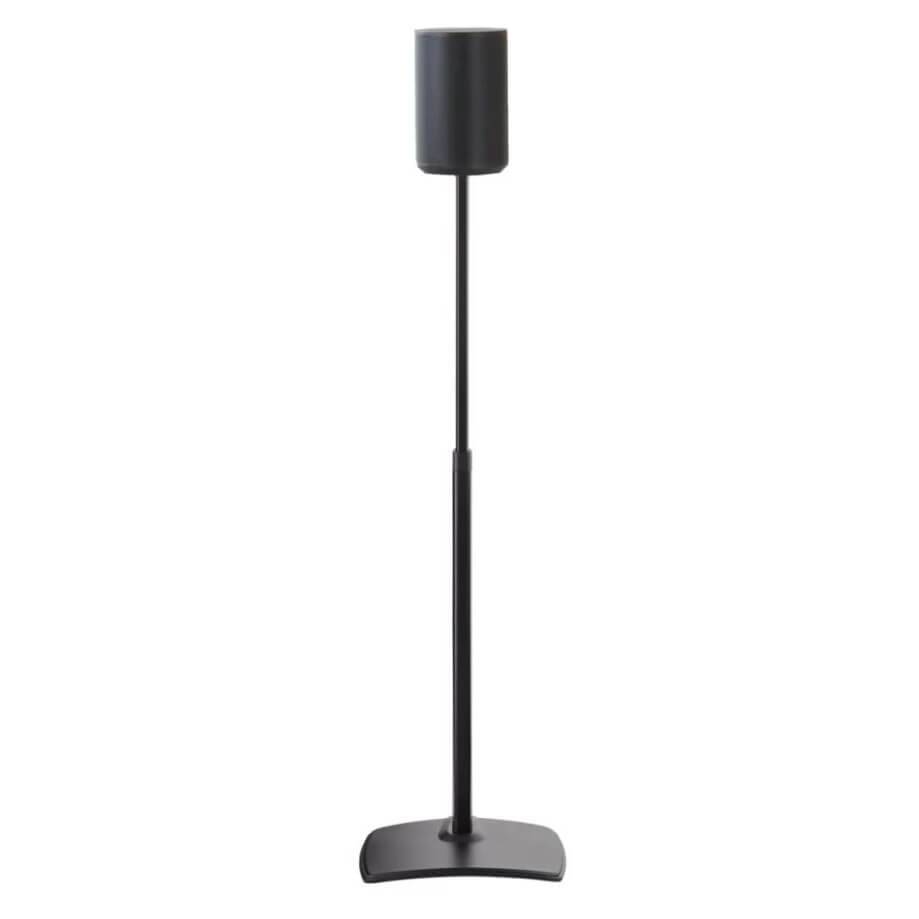 SANUS Gulvstander Justerbar til Sonos ERA 100 Single Sort.