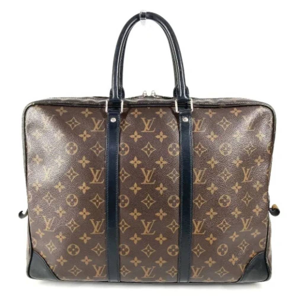 Louis Vuitton Vintage Pre-owned canvas tasker - Vintage - Dame - Brun - ONE SIZE - Tyl