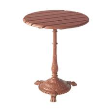 Cafébord faluröd Ø60 cm - Röd