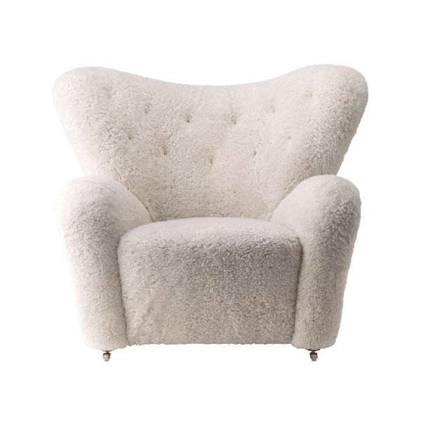Den Trætte Mand & Ottoman | Loungestol med skammel.