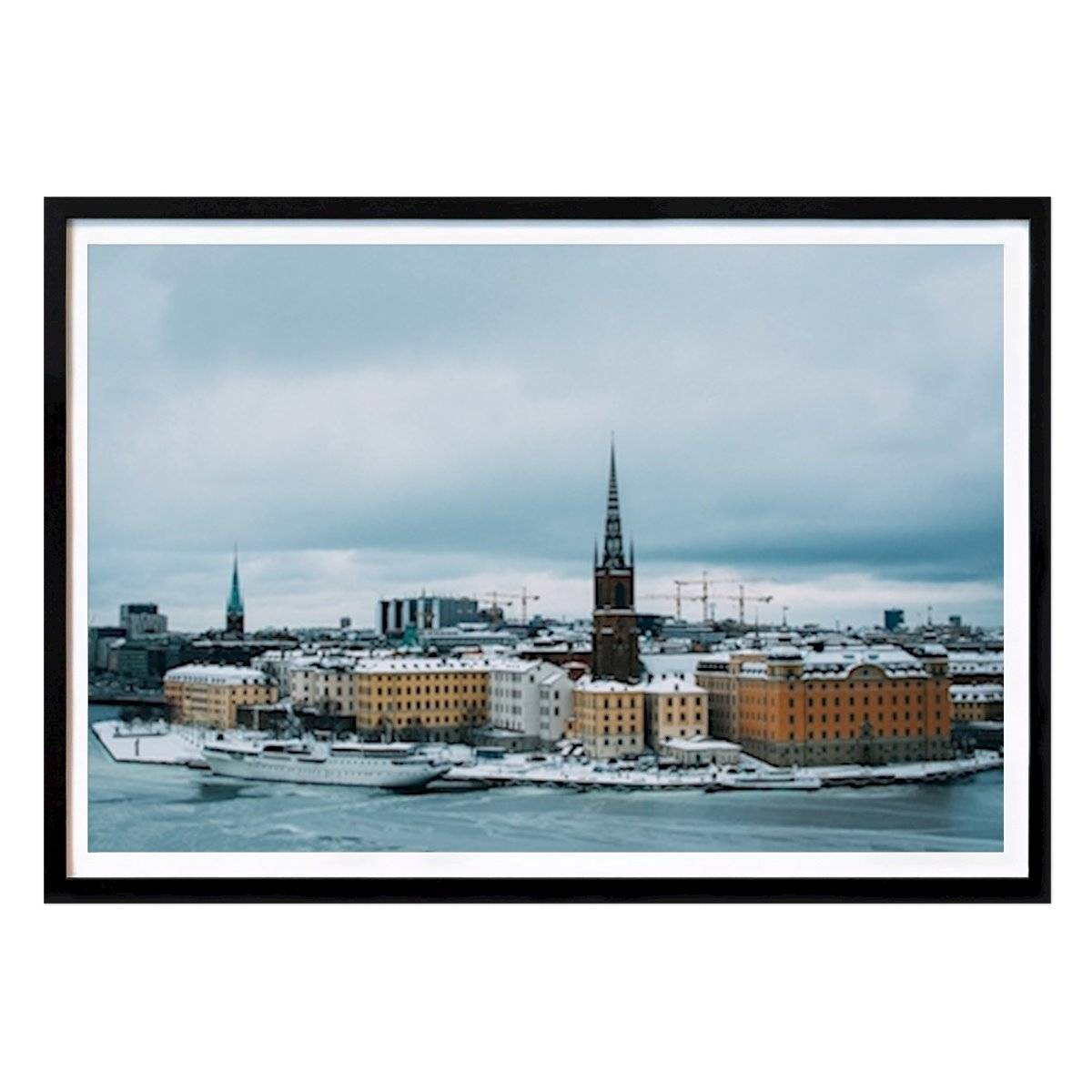 Stockholm Winter - Poster av Rudy Akram - Stad