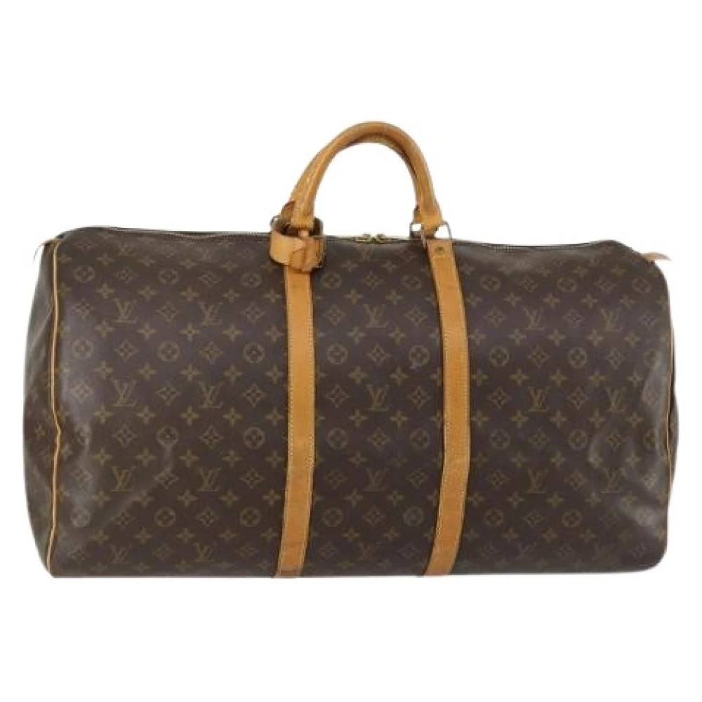 Louis Vuitton Vintage Pre-owned Vintage Weekendtaske - Vintage - Dame - Brun - ONE SIZE - Læder