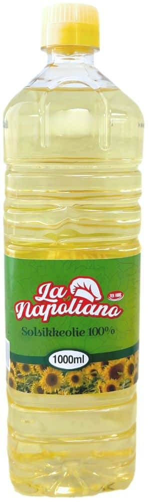La Napoliana Raffinerad solrosolja 1 liter