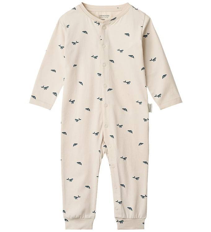 Liewood Natdragt - Birk - Mini Whale/Sandy - Liewood - 62/68 - Natdragt