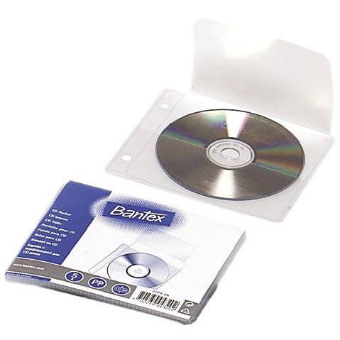 CD-lomme t/1 stk CD m/lukkeflap
