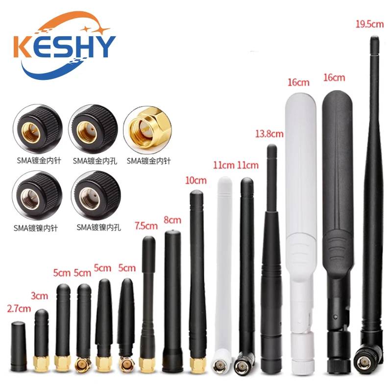 1-10PCS 2.4GHz 2dBi 3dBi 6dBi WiFi 2.4g Antenna Aerial RP SMA Male wireless router SMA Male Amplifier WLAN Router Singal Booster