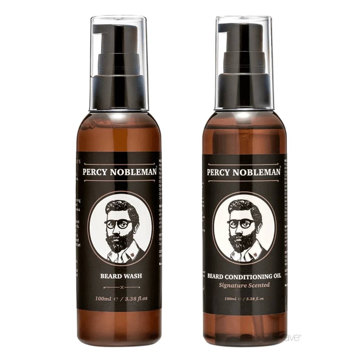 Percy Nobleman Skægshampoo & Skægolie (Scented).
