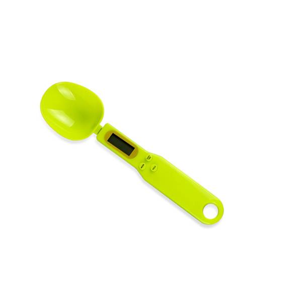 Digital Measuring Spoon Scale 500g/0.1g High Precision Electronic Kitchen Scoop for Spices Coffee and Baking Green