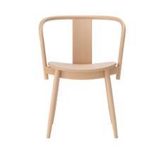 Massproductions - Icha Chair, Natural Beech, Utan klädsel - Matstolar - Chris Martin - Träfärgad - Trä