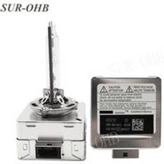 D3s 6000k vit oem -ersättning 35w 4300k gul glödlampa xenstart d1s xenonstrålkastare med blått ljus 3800lm ljusstark 5000k lampa - D1s-4300k