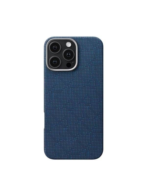 PITAKA Tactile Woven Case PTK Dark Blue - iPhone 16 Pro Max