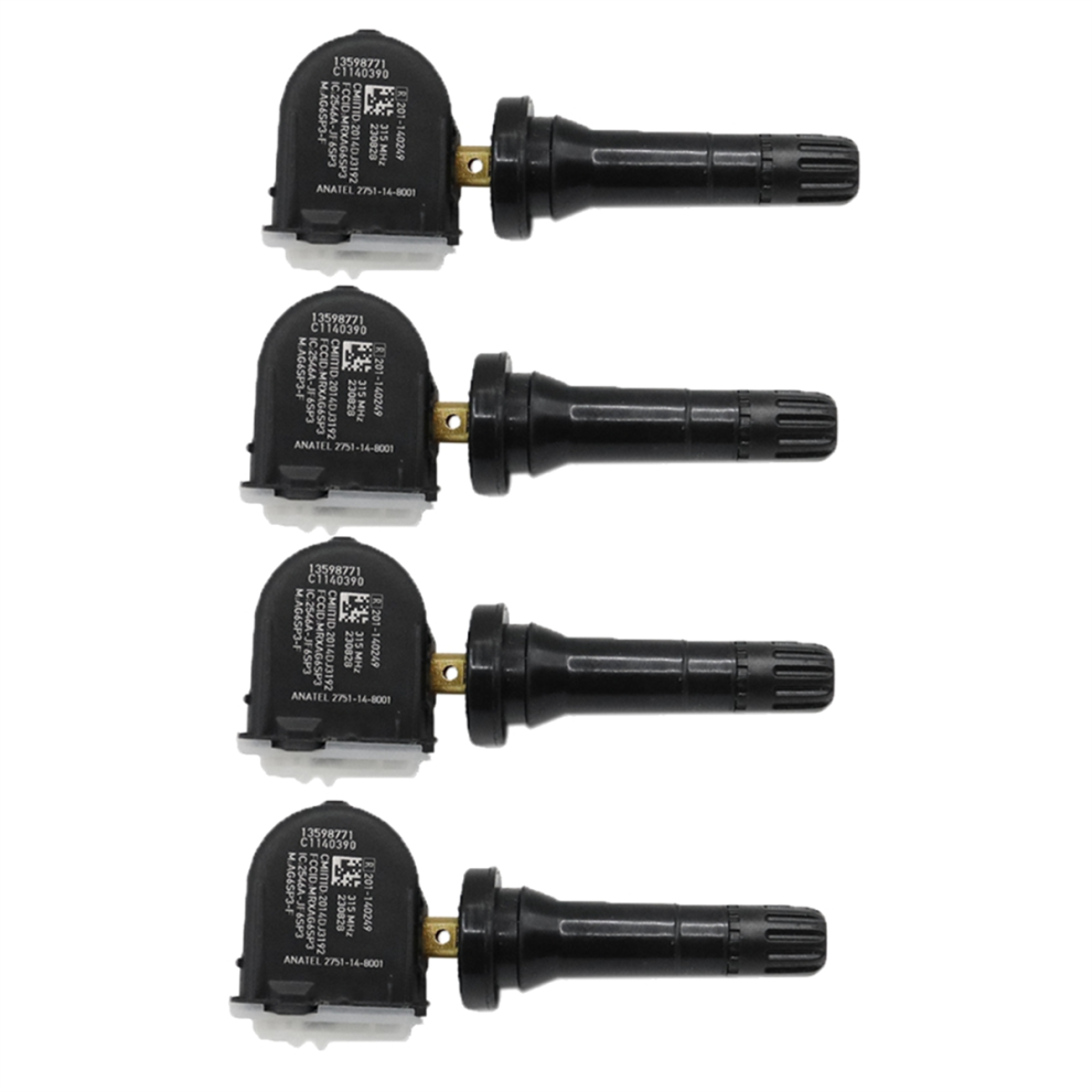 4 stk. TPMS-sensor til Cadillac GMC Sierra Chevrolet Cruze
