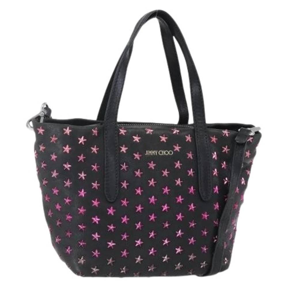 Jimmy Choo Pre-owned Pre-owned Håndtaske - Vintage - Dame - Sort - ONE SIZE - Læder
