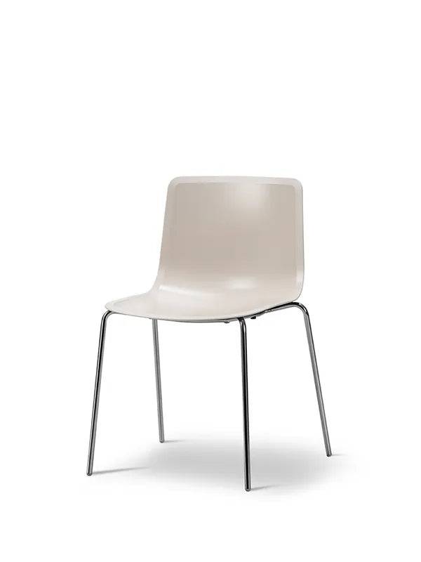 Pato Stol fra Fredericia Furniture Sand / Krom - Jacobsen Plus
