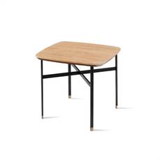 Skovby SM240 / SM260 sofabord - 54 x 54 cm - Massiv olieret bordplade