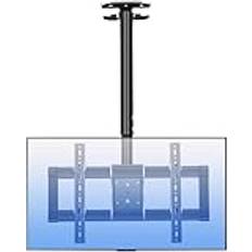 CucCe Justerbar höjd Teleskopisk tak-tv-fäste, tak-tv-fäste, vägg-tv-fäste, metallexpansionsskruvfäste Justerbart tv-fäste