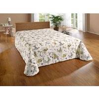 Överkast och örngott med fjärilsmotiv, Beige, Storlek 873 (för enkelsäng, 135x210 cm) - 873 (für Einzelbett, 135x210 cm)