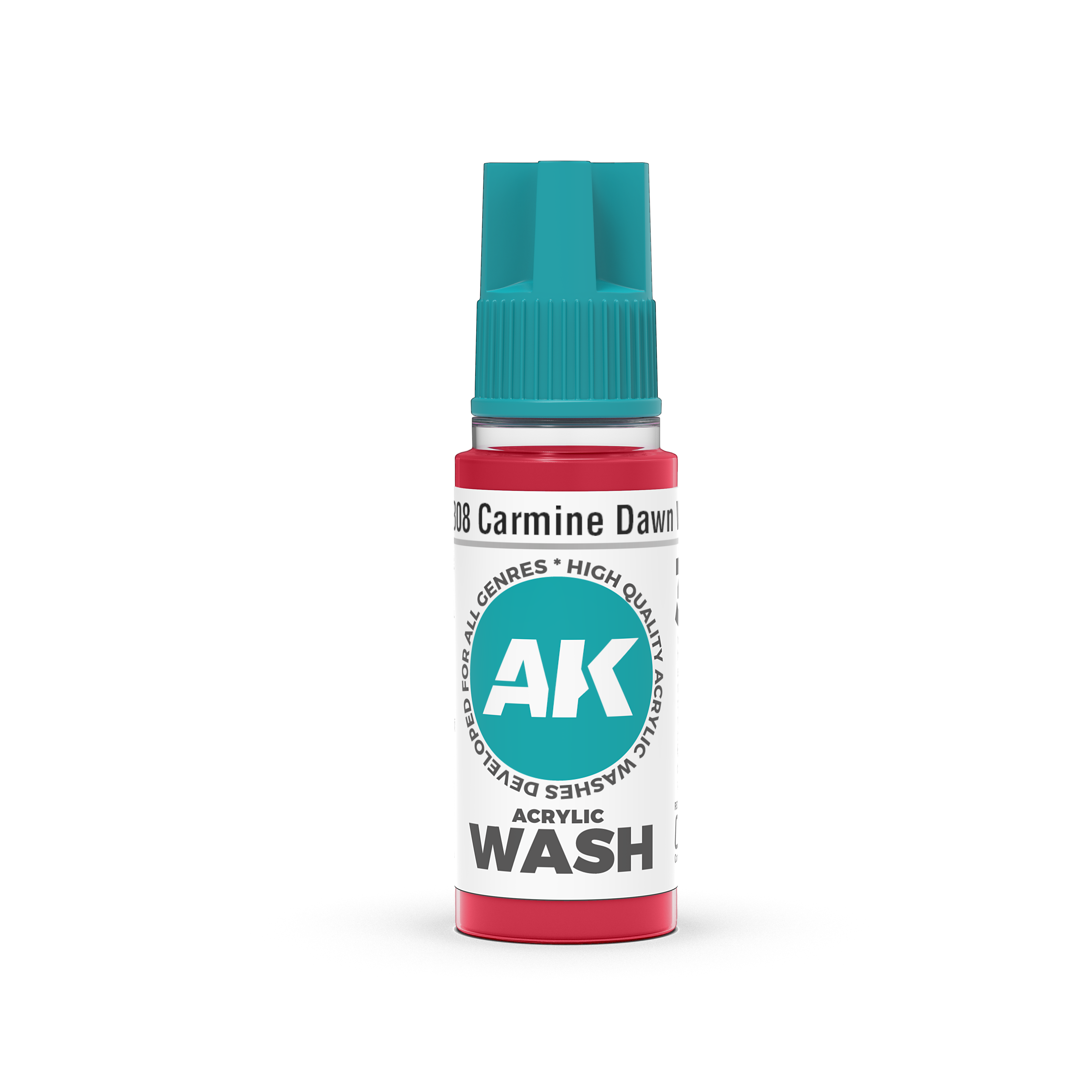 AK Acrylic Wash: Carmine Dawn Wash (18ml)
