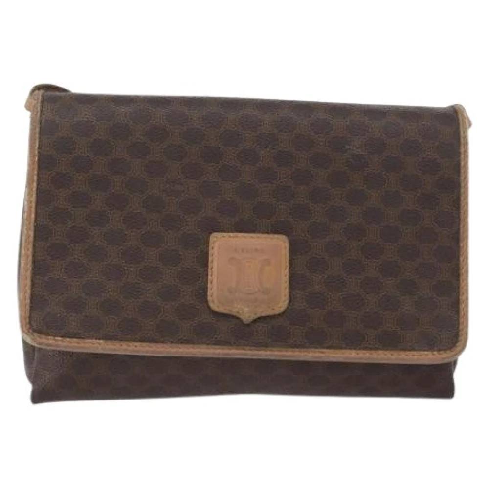 Celine Vintage - Pre-owned Canvas Crossbody Väska Vintage - Dam - ONE Size -